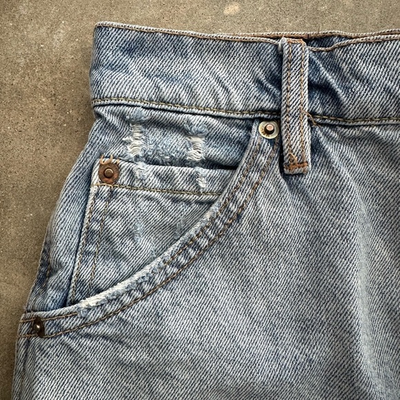 Free People Blue Denim Skirt - Picture 4 of 5